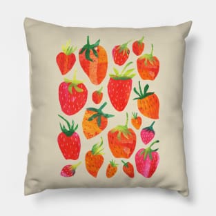 Strawberries Pillow