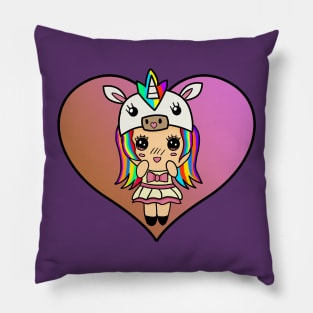 Kawaii Unicorn Pillow