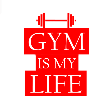 Gym is my Life Magnet