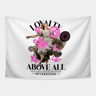 Loyalty Above All Street Urban Style Graffiti Tapestry