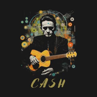 Johnny Cash Outlaw Classic Country Music Fan T-Shirt