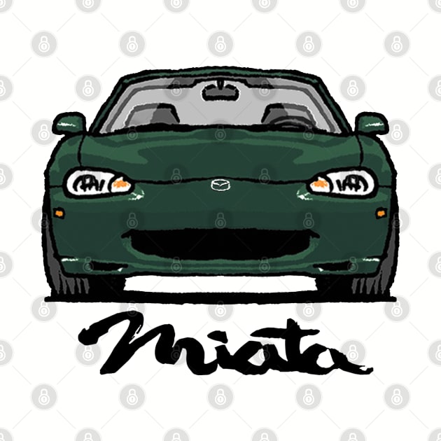 MX5 Miata NB1 Emerald Green by Woreth