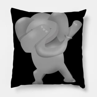 Dabbing Shirt Funny Dabbing Elephant Cute Elephant Shirt Pillow