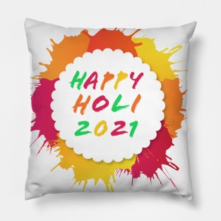 Happy Holi festival of india Pillow