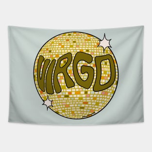 Virgo Disco Ball Tapestry