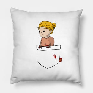 Chasing Villanelle Pocket Tee Pillow