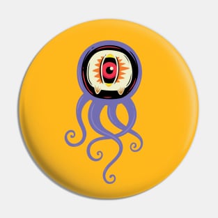 Eye Sid Squid Pin