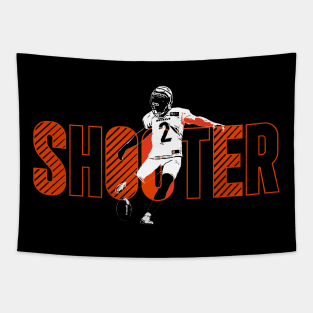 Shooter kicker football Tapestry