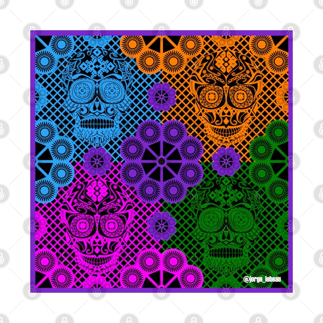 catrina picnic pattern ecopop tpween2022 art of the death by jorge_lebeau