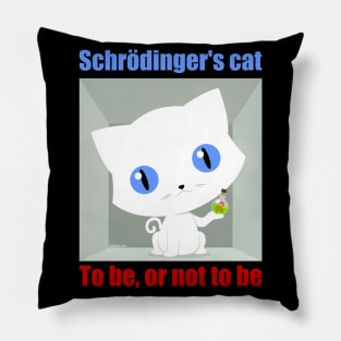 Schrödinger's cat Pillow