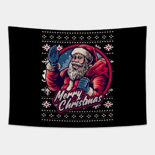 MERRY CHRISTMAS Tapestry