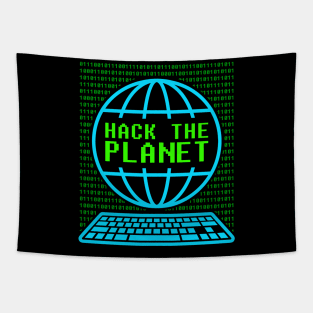 Hack the Planet Tapestry