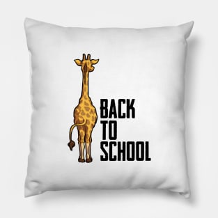 Giraffe - Back To School Pillow