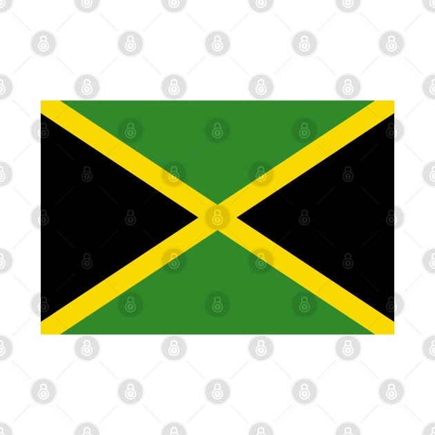 Flag of Jamaica by COUNTRY FLAGS