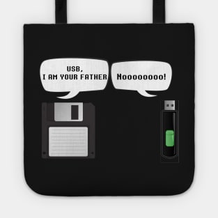 USB I Am Your Father! Funny Geek Computer Tote