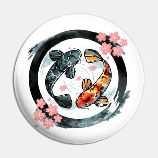 Sakura Koi Pin