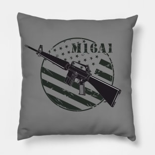 US Army M16A1 Assault Rifle Pillow