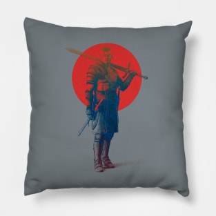 Warrior and sword Pillow