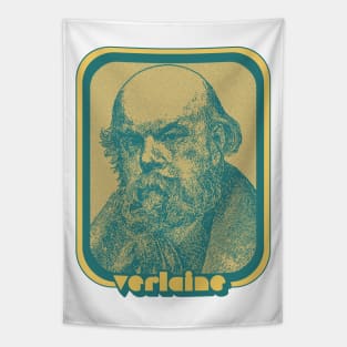 Paul Verlaine /// Retro Style Fan Aesthetic Design Tapestry