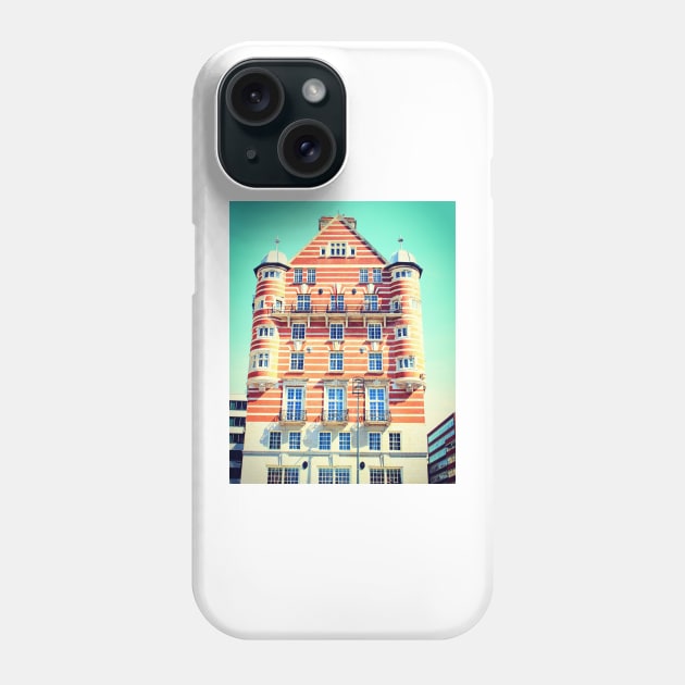 Red brick building Phone Case by Jonesyinc