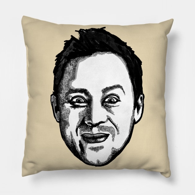 Limmy Face Pillow by DankFutura