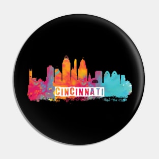 Cincinnati Skyline Pin