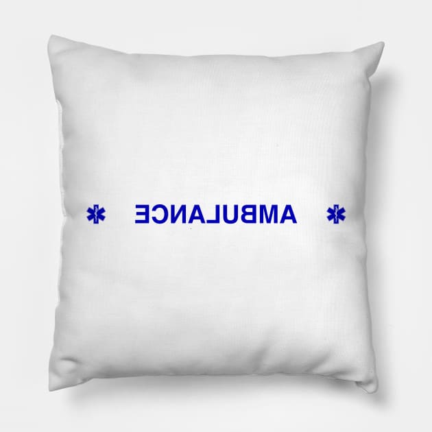 Ambulance Hood Pillow by GloopTrekker