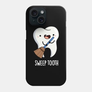 Sweep Tooth Cute Dental Pun Phone Case