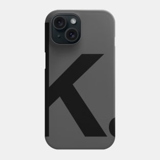 K. Front&Back Phone Case