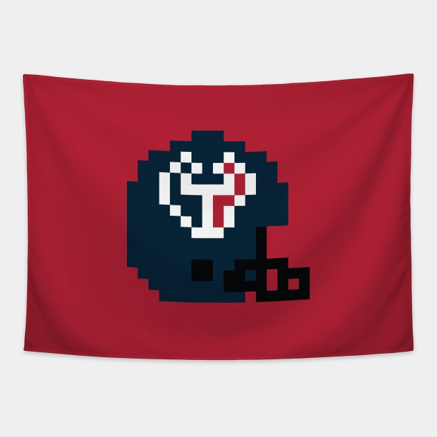 8 Bit Houston Texans Helmet Tapestry by N8I