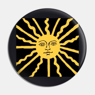 The Sun Tarot Card Pin