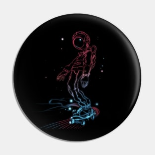 Space Skater Pin