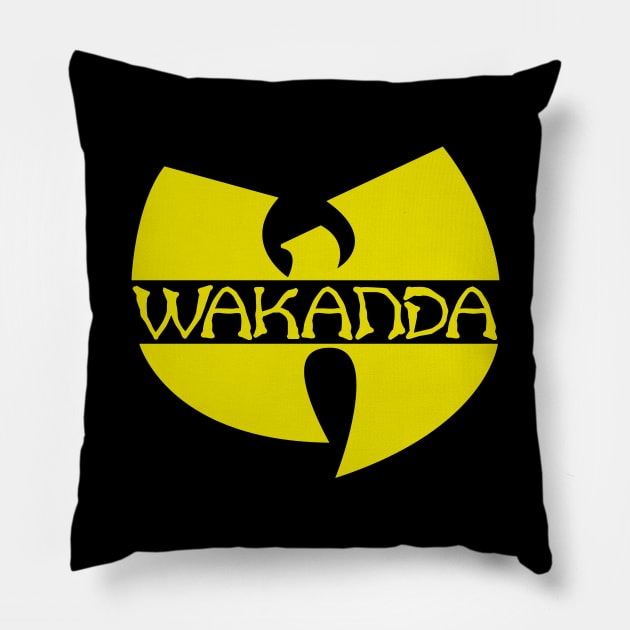 Wakanda Forever Pillow by trimskol