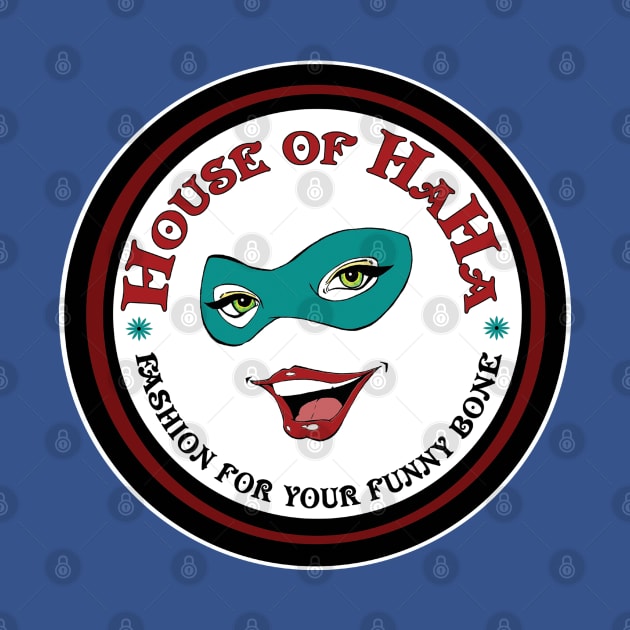 House Of HaHa Fashion for Your Funny Bone Smiling Mask Logo by House_Of_HaHa