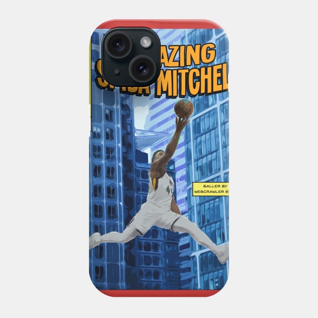 The Amazing Donovan Mitchell Phone Case by hansenjames