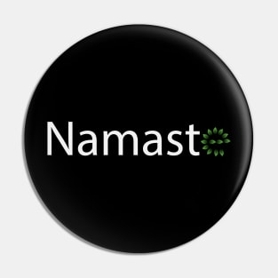 Namaste creative natural design Pin