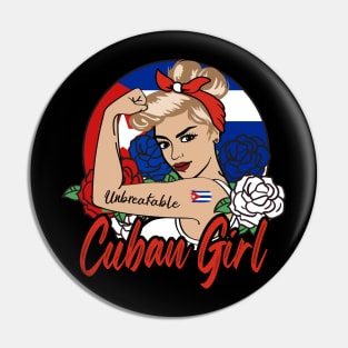 Cuban Girl Pin