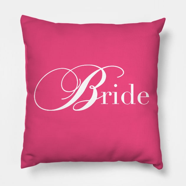 Bride Pillow by Shirtbubble