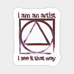 Artists' tee Magnet