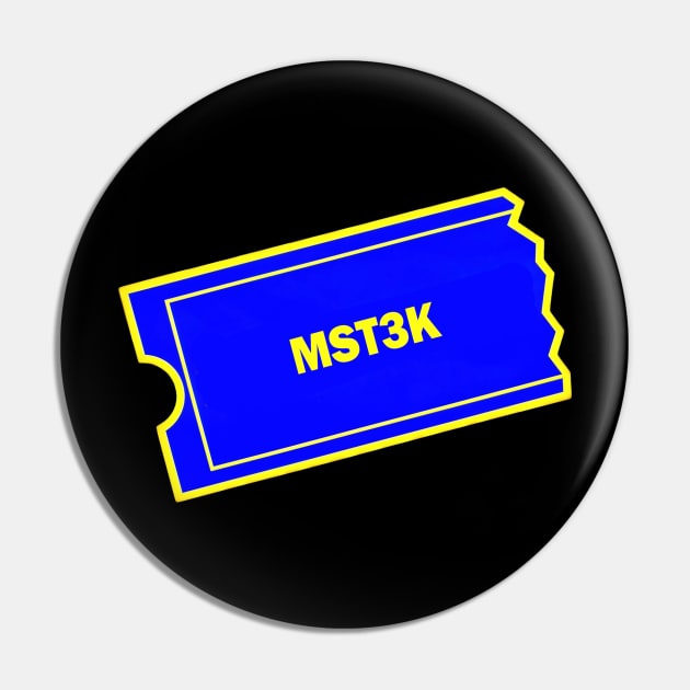 MST3K Blockbuster Pin by RetroZest