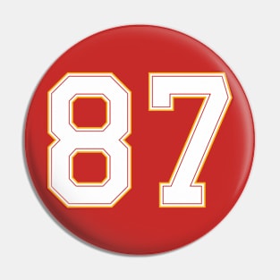 87 || Sport number Pin