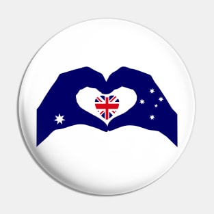 We Heart Australia Patriot Flag Series Pin