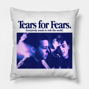 80s Tears For Fears Pillow