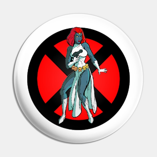 Blue Evil Pin by TheM6P