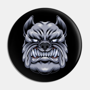 Bulldog head Pin