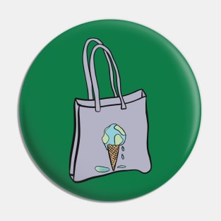 Eco Tote #1b Pin