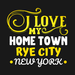 I love Rye Town New York T-Shirt