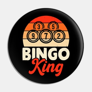 Bingo king Shirt T shirt For Women Pin