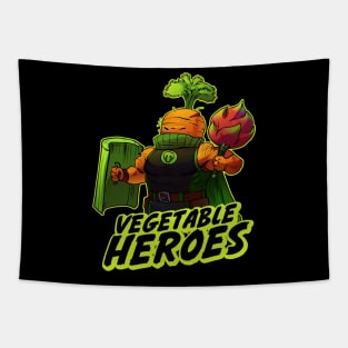 vegetable heroes Tapestry