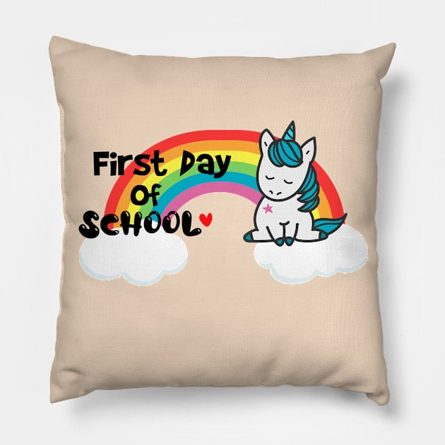 FIRST DAY OF SCHOOL Pillow by Success shopping